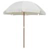 Parasol with Steel Pole 240 cm Sand Colour sand Size 240 cm Quantity in Package 1 