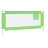 Toddler Safety Bed Rail Green - 180x25 cm Fabric | Hipomarket