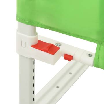 Toddler Safety Bed Rail Green - 180x25 cm Fabric | Hipomarket