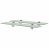 Floating Shelves 2 pcs Glass 50x20 cm 8 mm Colour white Size 50 x 20 cm Quantity in Package 2 Number of Pieces 1 