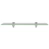 Stylish Floating Shelves - 2 Pcs Glass 50x20 cm | HipoMarket