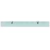 Floating Glass Shelf 90x10 cm - Stylish & Functional Storage