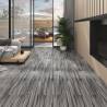 Non Self-adhesive PVC Flooring Planks 5.26 m² - Striped Grey