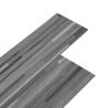 Non Self-adhesive PVC Flooring Planks 5.26 m² - Striped Grey