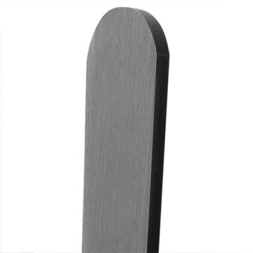 Picket Fence WPC 200x100 cm - Durable Garden Barrier