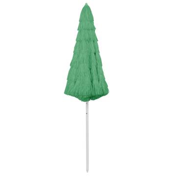 Hawaii Beach Umbrella Green 300 cm - UV Protective Outdoor Shade