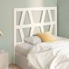 Stylish White Pine Bed Headboard | 96x4x100 cm