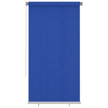 Outdoor Roller Blind 120x230 cm Blue - Privacy & UV Protection