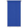 Outdoor Roller Blind 120x230 cm Blue HDPE Colour blue Size 120 x 230 cm 