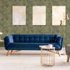 DUTCH WALLCOVERINGS Joelle Green & Gold Wallpaper