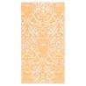 Trendy Outdoor Carpet Orange and White 120x180 cm | Hipo Market