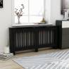 Radiator Cover Black 172x19x81.5 cm MDF Colour black Size 172 x 19 x 81.5 cm Quantity in Package 1 