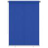 Outdoor Roller Blind 160x230 cm Blue HDPE Colour blue Size 160 x 230 cm 