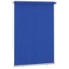 Outdoor Roller Blind 160x230 cm Blue HDPE - UV Protection