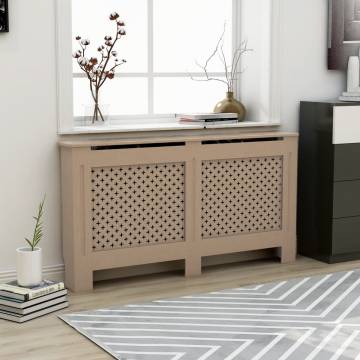 Stylish MDF Radiator Cover 152x19x81.5 cm | HipoMarket