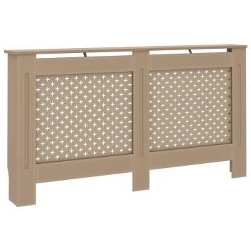 Stylish MDF Radiator Cover 152x19x81.5 cm | HipoMarket