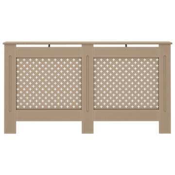 Stylish MDF Radiator Cover 152x19x81.5 cm | HipoMarket