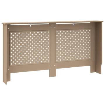 Stylish MDF Radiator Cover 152x19x81.5 cm | HipoMarket