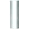 Garden Posts 10 pcs 1.5 m Metal Green - Durable & Rustproof