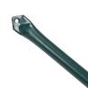 Garden Posts 10 pcs 1.5 m Metal Green - Durable & Rustproof