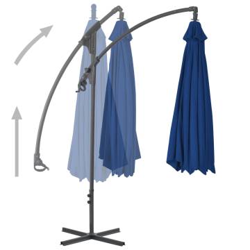 Cantilever Umbrella 300 cm Azure Blue | Stylish Shade Solution