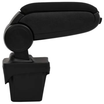 Car Armrest Black 13x33x(31-48) cm ABS - Stylish & Durable