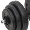 60 kg Barbell and Dumbbell Set - Versatile Workout Options