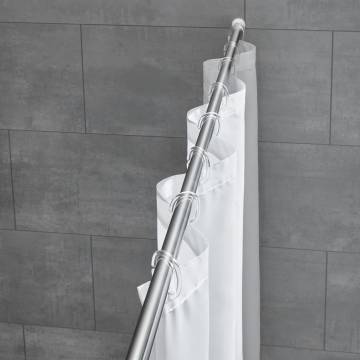 Kleine Wolke Telescopic Shower Curtain Rod 125-220 cm - Chrome