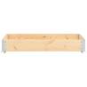 Pallet Collar 50x150 cm - Stackable Solid Pine Wood | HipoMarket