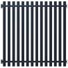 Fence Panel Anthracite 170.5x170 cm Powder-coated Steel Size 170.5 x 170 cm Quantity in Package 1 