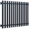 Fence Panel Anthracite 170.5x170 cm | Durable Steel Barrier