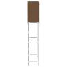 2-Tier Over Laundry Machine Storage Rack - Brown 71x29.5 cm