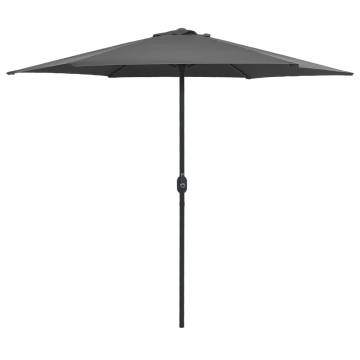 Outdoor Parasol with Aluminium Pole - 270x246 cm Anthracite