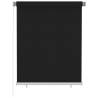 Outdoor Roller Blind 120x140 cm Black | Privacy & UV Protection