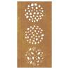 Corten Steel Leaf Garden Wall Decoration | 105x55 cm