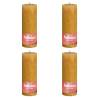 Bolsius Rustic Pillar Candles Shine 4 pcs 190x68 mm Honeycomb Yellow Colour honeycomb yellow Size 190 x 68 mm Quantity in Package 4 