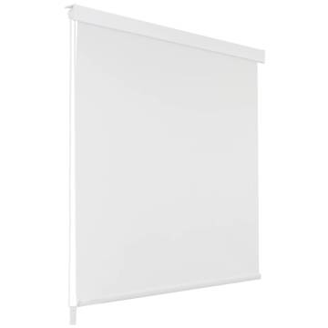 Shower Roller Blind 100x240 cm White - Modern Bathroom Solution