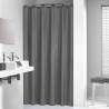 Sealskin Shower Curtain Madeira 120 cm Grey 238501114 Colour grey Size 120 x 200 cm 