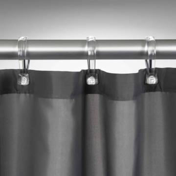 Sealskin Madeira Shower Curtain 120 cm Grey - Stylish & Waterproof