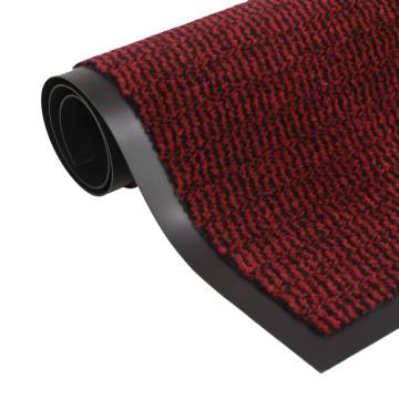 Dust Control Mats - 2 pcs Rectangular 60x90 cm Red | HipoMarket