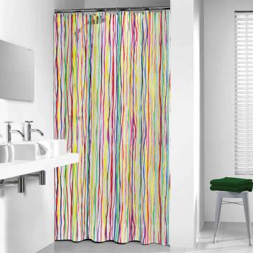 Sealskin Rigato Shower Curtain 180x200 cm - Multicolour