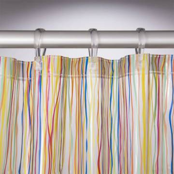 Sealskin Rigato Shower Curtain 180x200 cm - Multicolour