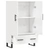 Highboard High Gloss White - Stylish Storage Solution | Hipomarket