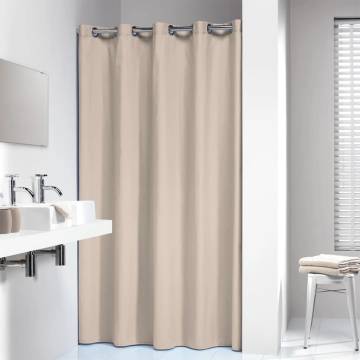 Sealskin Ecru Shower Curtain 180x200 cm | Stylish & Durable