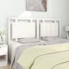 Bed Headboard White 155.5x4x100 cm Solid Pine Wood Colour white Size 155.5 x 100 cm Quantity in Package 1 