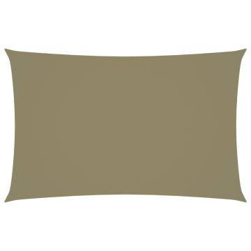 Sunshade Sail Oxford Fabric 2x4.5m - Beige | Hipo Market