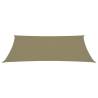 Sunshade Sail Oxford Fabric 2x4.5m - Beige | Hipo Market