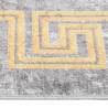 Washable Grey Rug 80x150 cm | Anti-Slip Design