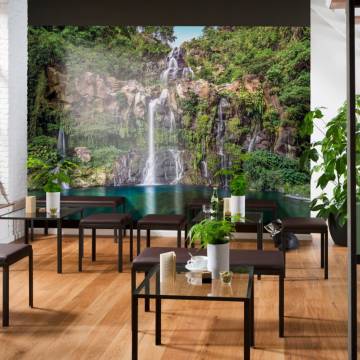 Komar Cascade Photo Mural 368x248 cm - Nature's Beauty