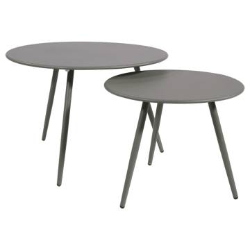 Lesli Living Rafael Side Table - Elegant Grey Design